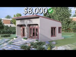 (6x7 Meters) Tiny House Design | Small 1 Bedroom | House Tour
