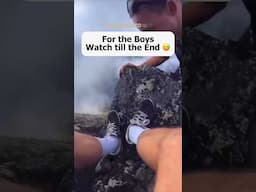 Friends Throw Huge Rock