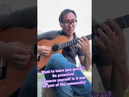 How should you learn jazz guitar? #jazzguitar #jazzguitarist #jazzguitarlesson