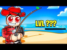 How Many LEVELS Can I Get In 1 HOUR... (Roblox Fisch)