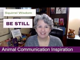 Squirrel Wisdom Be Still