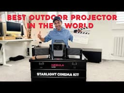 Nebula X1 - The Best Cinema-Grade Outdoor Projector You've Ever Seen!