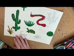 Desert Landscape pt 2 adding plants and animals