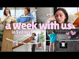 weekly vlog: being vulnerable, getting out more, furniture shopping, puppy yoga!