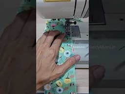 Folding Fabric with a Fork — Surprisingly Perfect! #sewingtipsandtricks #diy