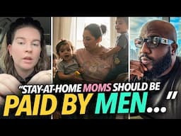 "Women Should Be Paid For Being Stay-At-Home Mothers..." Woman Says Husbands Aren't Paying Enough 🤔