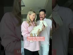 Meet Our Baby Girl! Name Reveal #babygirl #babyannouncement