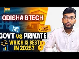 🏛️ Govt vs 🏢 Private Engineering Colleges in Odisha 🔥 Which is Best in 2025? 📊 | 🔴 Live Checking