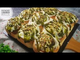 Fluffy Soft Pistachio Cinnamon Rolls