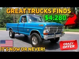 RARE ALERT! 20 Timeless Classic Trucks Under $15K That Are Pure Perfection!