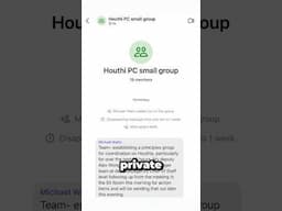 White House Shares Military Plan Group Chat With Journalist #verity#news#media#fyp#politics#explore