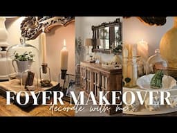 New House Progress & Decorating Ideas • DIY Foyer Makeover + Thrift Flip Magic + Decor Ideas