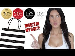 WHAT'S IN MY CART FOR THE SEPHORA SPRING SALE?!