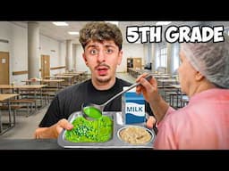 I Ate School Lunch From Every Grade For 24 Hours