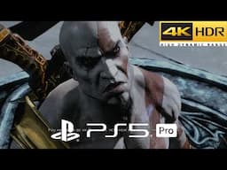 God of War 3 Remastered PS5 Pro | Boss Hercules Walkthrough in 4K HDR 60FPS