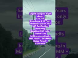 SAP Job openings in India - April 2025 - #helpinghands #sapjobs #sapcertification