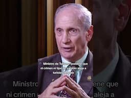 🗣️ Ministro de Turismo sostiene que ni crimen ni tipo de cambio aleja a turistas del país.📲#Turismo