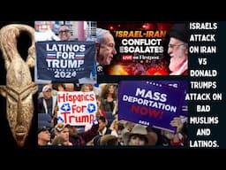 Israels Attack on Iran  Vs  Donald Trumps Attack on Bad Muslims and Latinos.