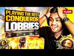 😉Capturing Rare Moments in the  BGMI best Conqueror Lobbies