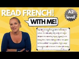 Learn To Read French With Me | A2 Level French