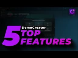 Best All-in-One Screen Recording Software  & Video Editor (Top 5 Features!)
