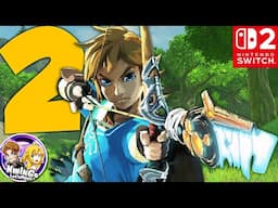 Zelda Breath of the Wild Look's AMAZING in 4k (Switch 2) LOZ Botw Part 2