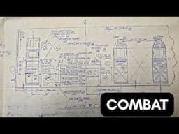 RARE: The Original Blueprints of Battleship NJ's Combat Engagement Center