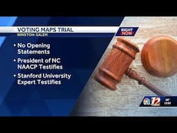 North Carolina redistricting map trial begins in Winston-Salem