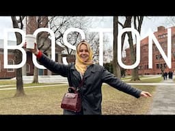 Chasing My Startup Dream in the US 🇺🇸 | Best Places to Visit & Eat in Boston (2025 Travel Guide)