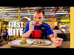 Watch a grown man get addicted to Lechon in Cebu City