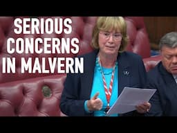 Baroness Thornhill RIPS into Malvern Hills Trust in the House of Lords
