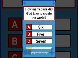 Bible Quiz: #shorts #shortsfeed #ytshorts #shortsbeta #quiz #youtubeshorts #gk