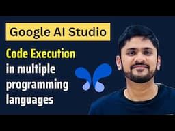 Code Execution in Google AI Studio | Generate codes in multiple languages | Amit Thinks