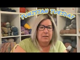 TUNISIAN TUESDAY TUTORIAL FOR THE THE SHELL COLUMN STITCH
