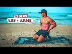 12 MIN PRETTY ABS + ARMS#gym #absworkout #armsworkout