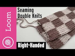 Double Knit Seaming Cast on to Bind off