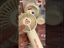 #handyfan #fan #sanrio #รีวิวญี่ปุ่น #hellokitty #pochacco #cinnamoroll #kuromi #mymelody #kawaii