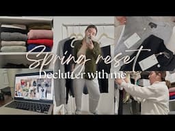 Declutter With Me + Spring Closet Reset | Quince Favorites