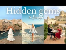Our Favorite Hidden Gems in Europe | Milos, Matera, Puglia & More | Travel Vlog