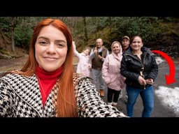 Mi familia pudo conocer algo de nieve y esta fue su reacción - Vlog 3