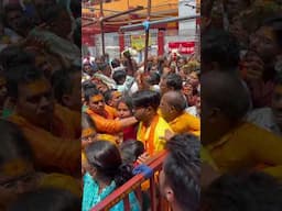 Garmi se log hai preshan har har mahadev kripa kare #deoghar #babadhaam #babadham