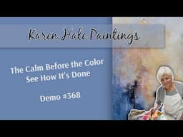 How Color and Texture Tell a Story, Art Technique, Painting in Progress, Demo #368