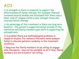 Family Therapy as a Treatment of Schizophrenia