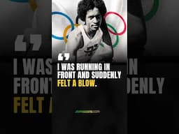 Newman was set to take the 800M at the 1976 Olympic games, but in the semi finals disaster struck.