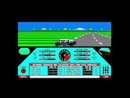 25th April 2025 Amstrad CPC game Nigel Mansell's Grand Prix