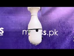 CCTV Bulb Camera water proofing experiment / What's inside in a cctv camera / CCTV Saved My Home