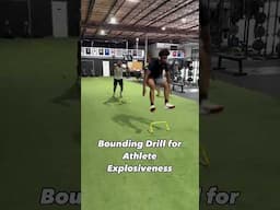 Elite bounding drill for explosive speed