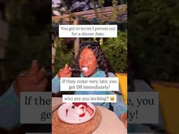 You get to invite 1 person out for dinner date. Who are you inviting?