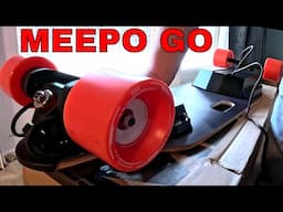 Meepo Go Electric Belt Drive Longboard Skateboard Unboxing