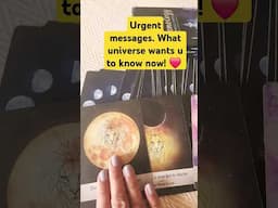 Urgent messages from.the universe ✨️ ❤️ #short #tarot #youtube #zodiac #tarotreader